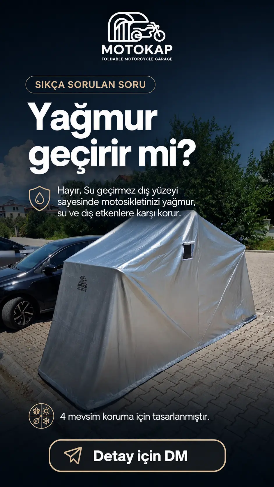 MotoKap - Yağmur geçirir mi?